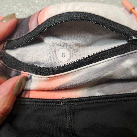 Lululemon Unicorn Tears Running Crop sz8 - Picture 4 of 8